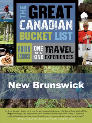 cover image of The Great Canadian Bucket List — New Brunswick